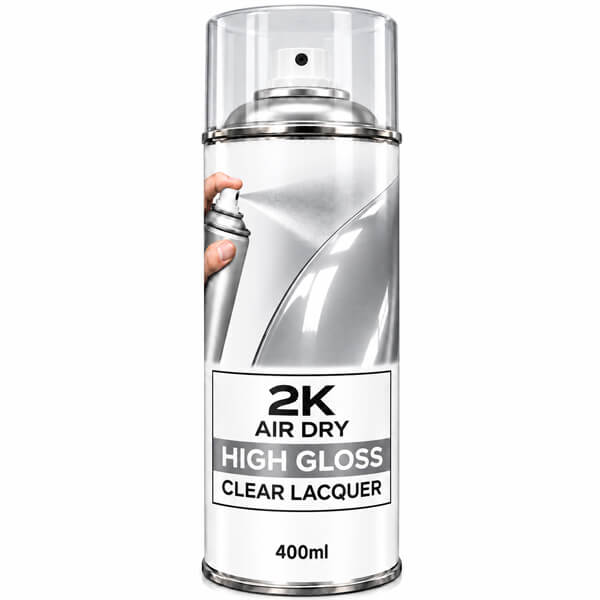 2K Air Dry High Gloss Clear Lacquer 400ml