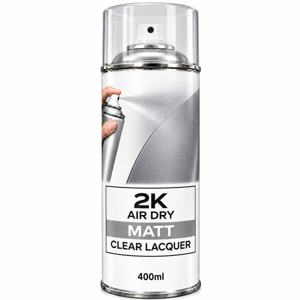 2K Air Dry Matt Clear Lacquer 400ml