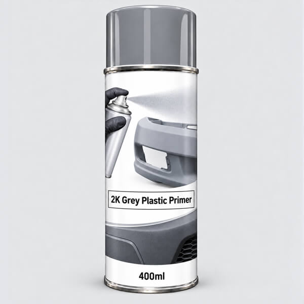2K Grey Plastic Primer 400ml
