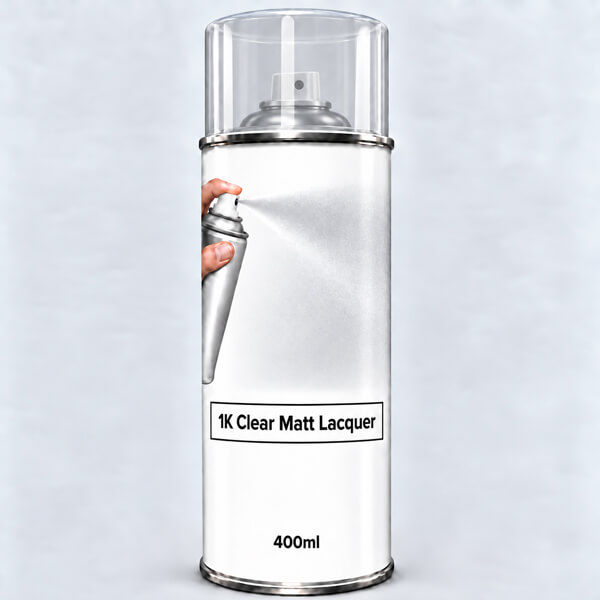 1K Clear Matt Lacquer 400ml